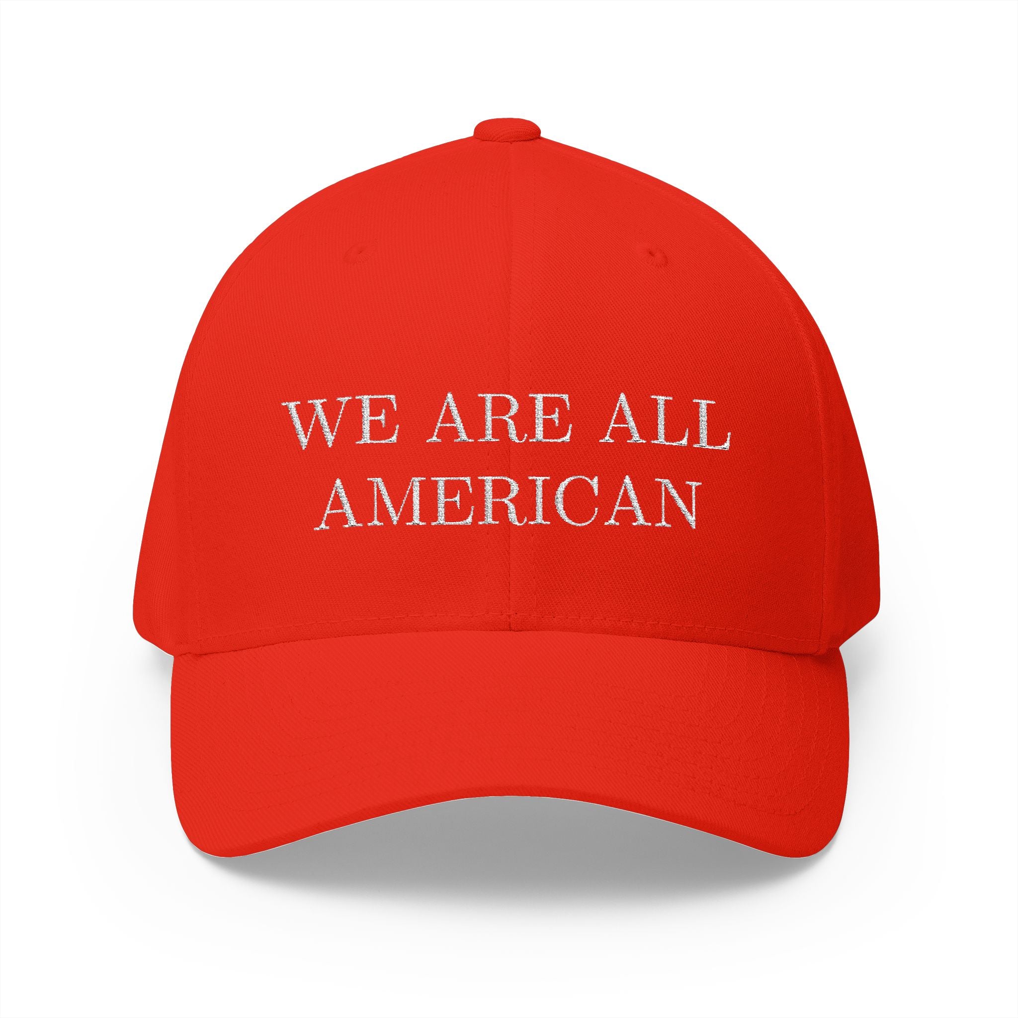 WE ARE ALL AMERICAN Embroidered Cap