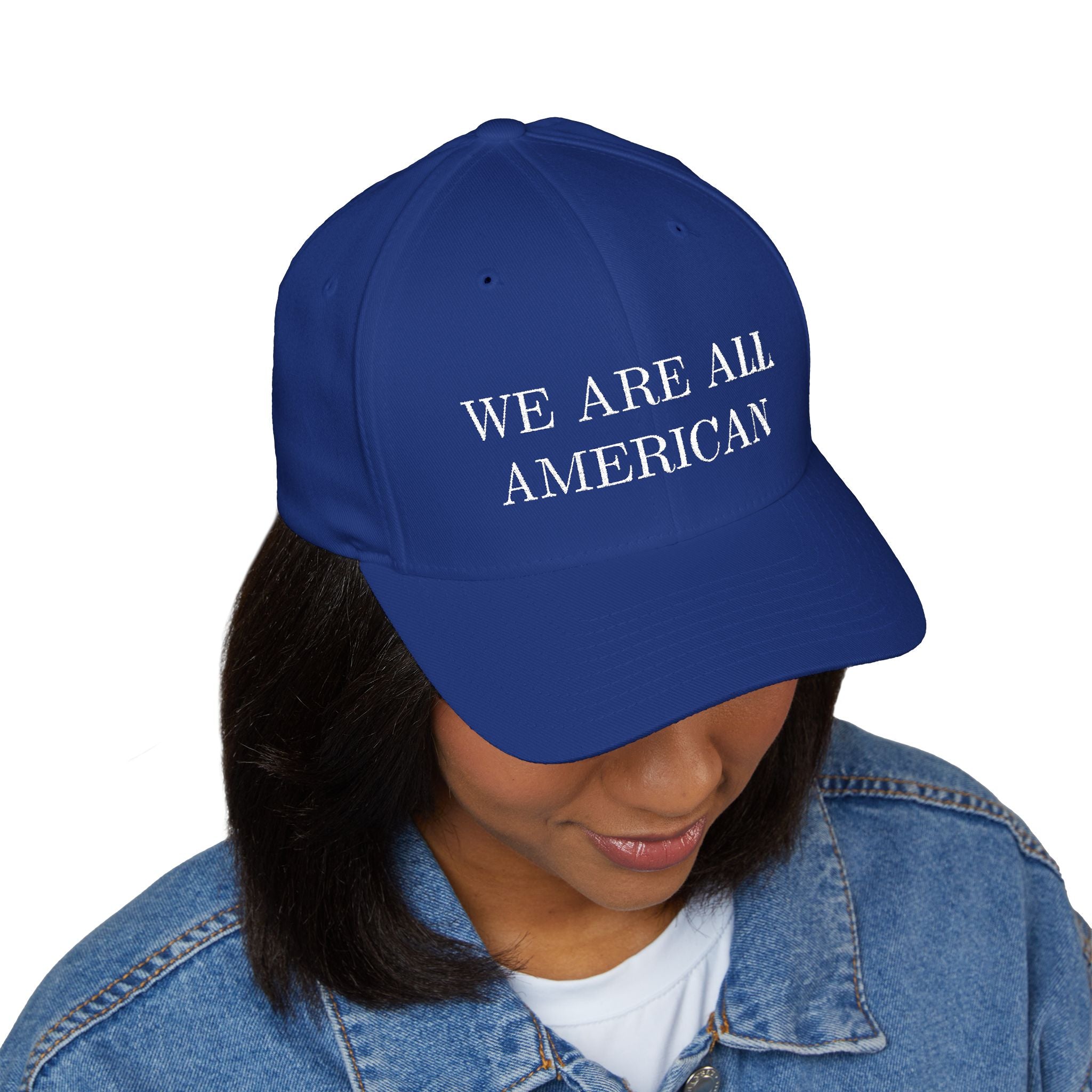 WE ARE ALL AMERICAN Embroidered Cap